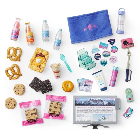 American Girl Corinne Tan GOTY 2022 Ski & Snack Shop Playset - NIB - Picture 6 of 6